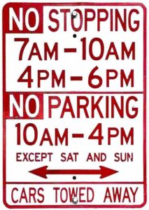 Baltimore Parking Signs Definitions and Fees