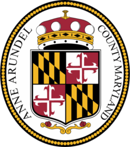 Official seal of Anne Arundel County, MD