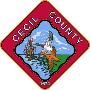 Official seal of Cecil County, MD