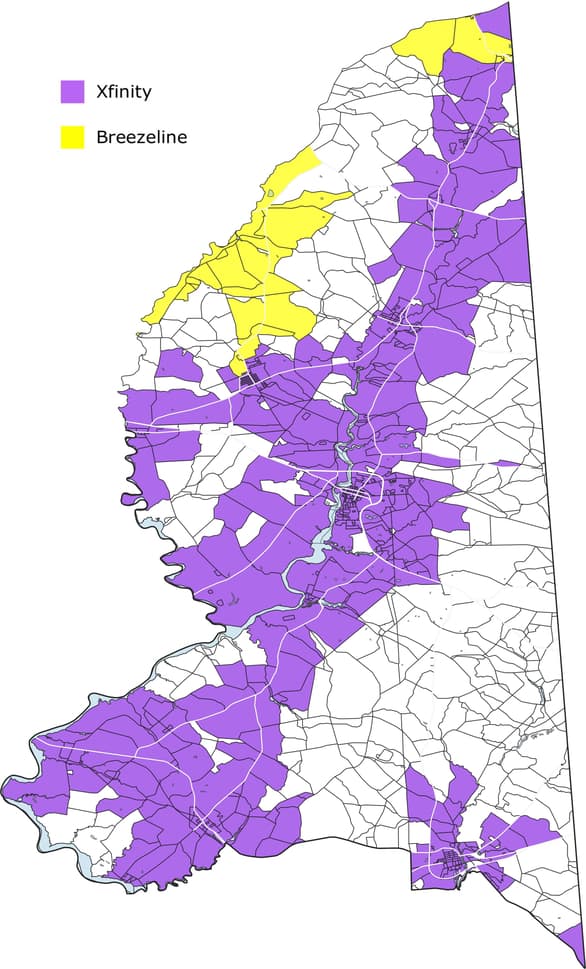 caroline county wifi provider map cable