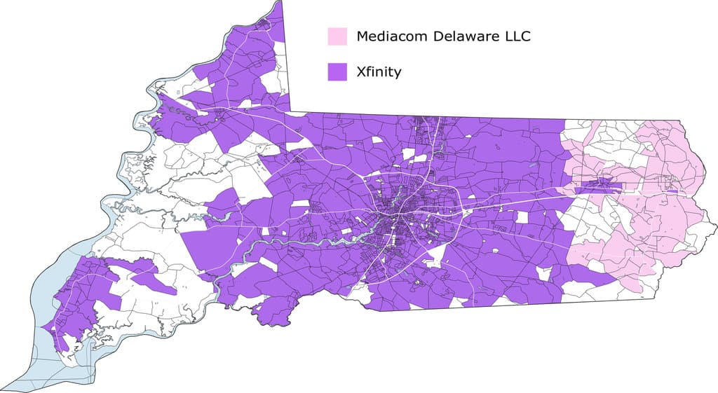 wicomico county wifi provider map cable